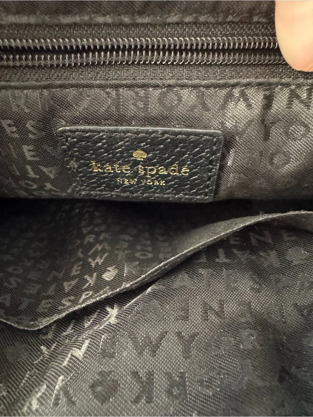 Kate Spade Two-Tone Black and Cream Crossbody Bag - Designer Style